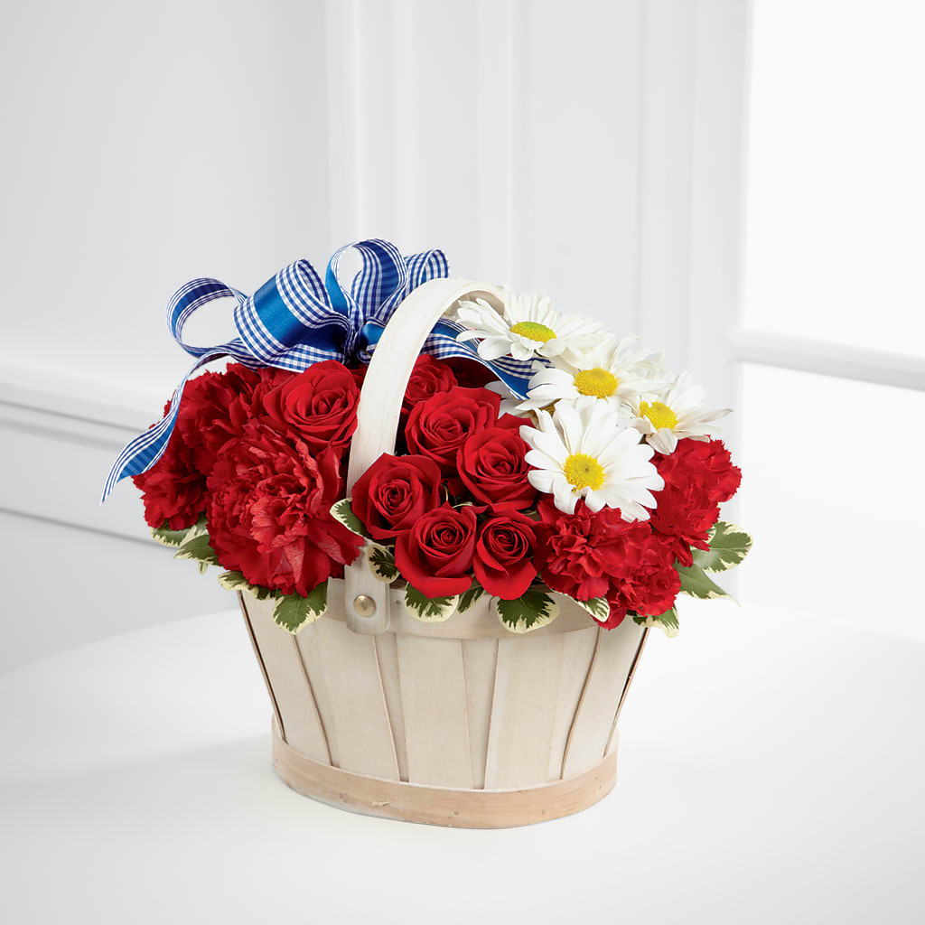 Justice Basket – Serrano Flowers, Riverside CA
