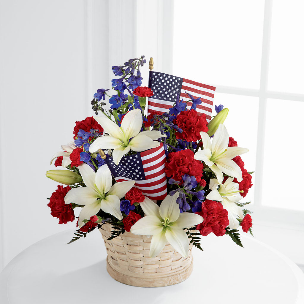 American Glory Bouquet – Serrano Flowers, Riverside CA