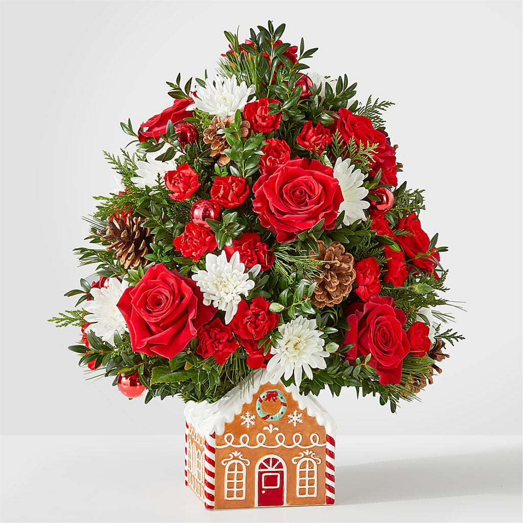 Spiced Gingerbread Tree – Serrano Flowers, Riverside CA