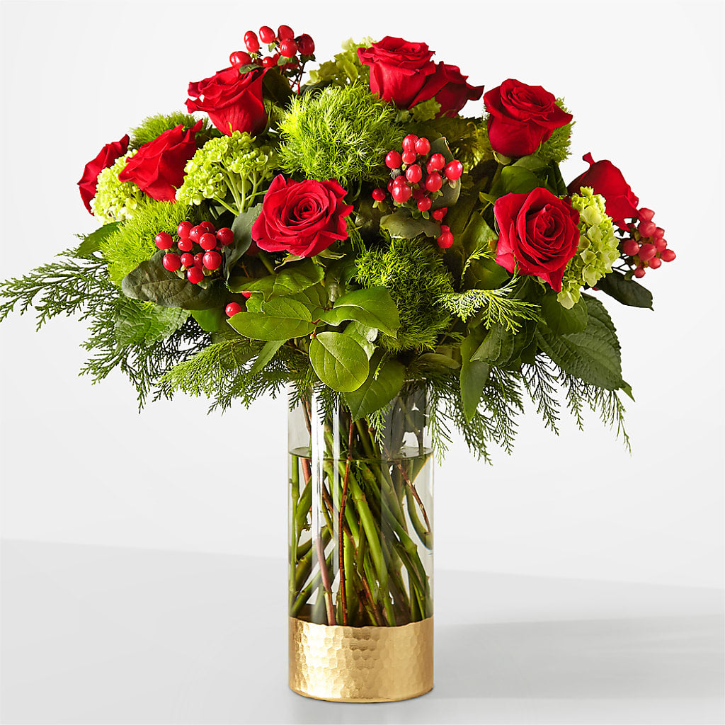 Plaid Throw Bouquet – Serrano Flowers, Riverside CA