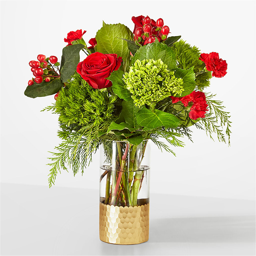 Plaid Throw Bouquet – Serrano Flowers, Riverside CA