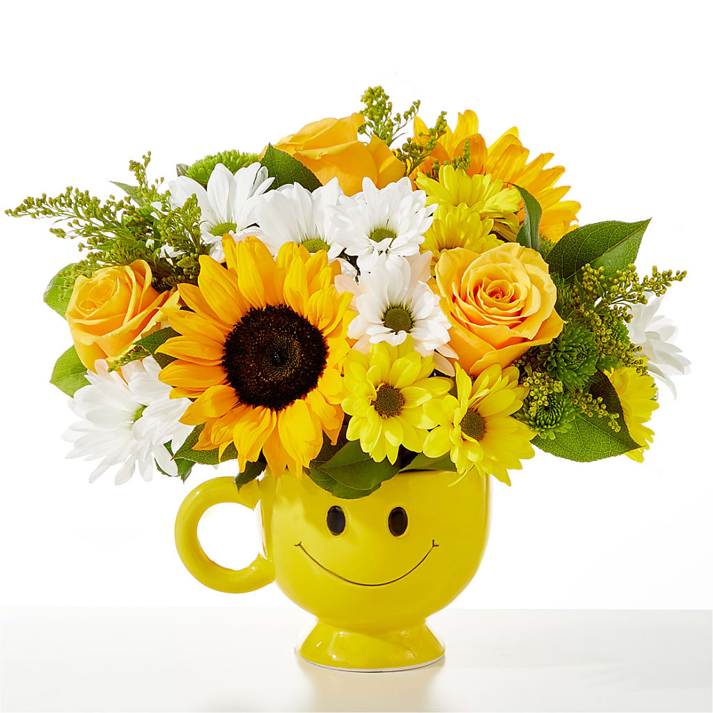 Be Happy Bouquet – Serrano Flowers, Riverside CA