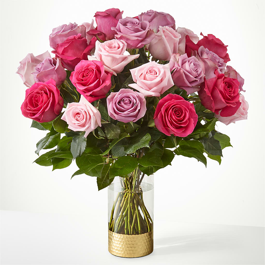 Pure Beauty Mixed Roses – Serrano Flowers, Riverside CA