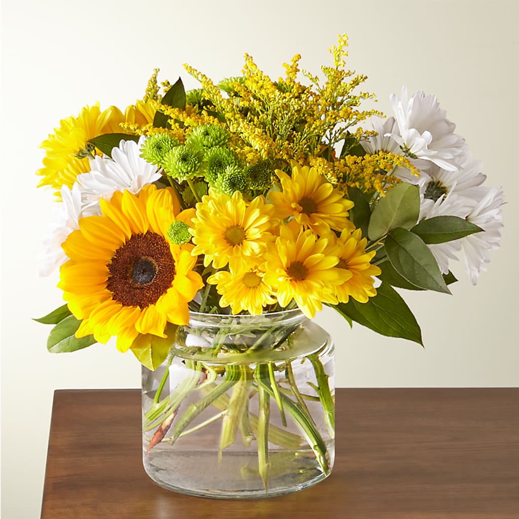 Hello Sunshine Bouquet – Serrano Flowers, Riverside CA