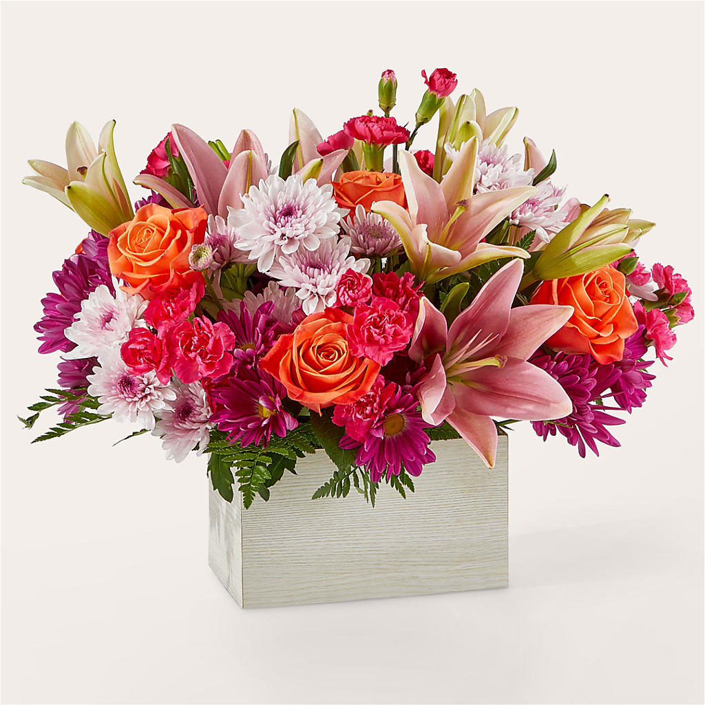 Light of My Life Box Bouquet – Serrano Flowers, Riverside CA
