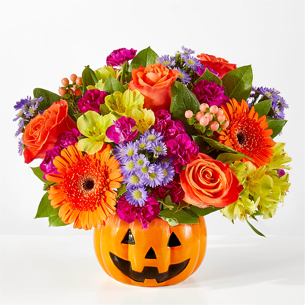 Tricks & Treats Pumpkin – Serrano Flowers, Riverside CA