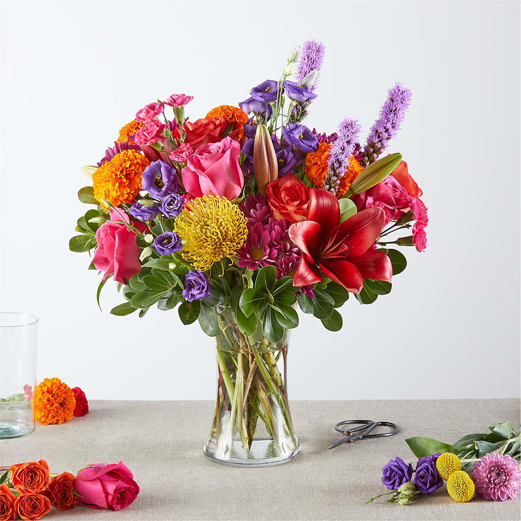 Feast of Color – A Florist Original – Serrano Flowers, Riverside CA