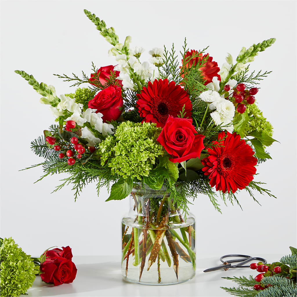 Merry Moment Bouquet – A Florist Original – Serrano Flowers, Riverside CA