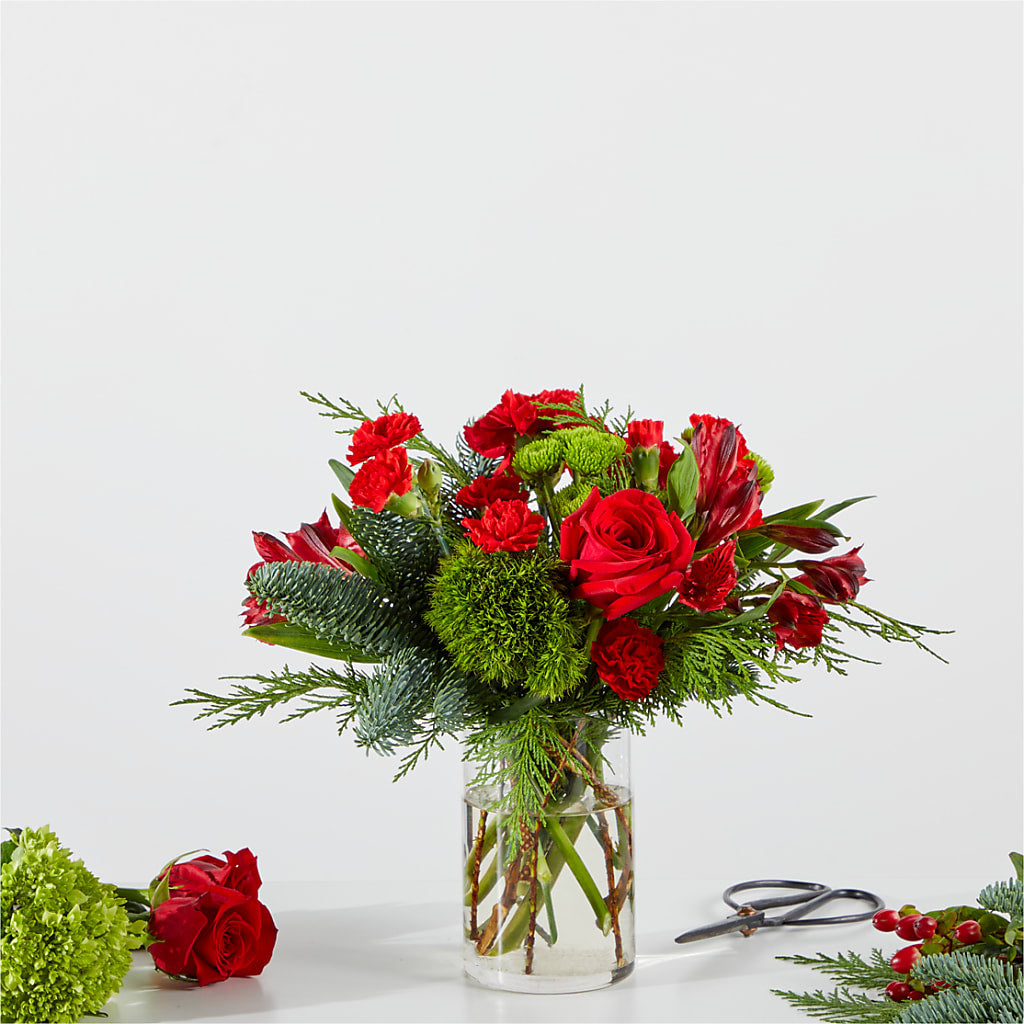 Merry Moment Bouquet – A Florist Original – Serrano Flowers, Riverside CA