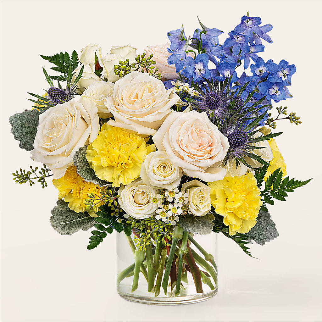 Lemon Sorbet Bouquet – Serrano Flowers, Riverside CA