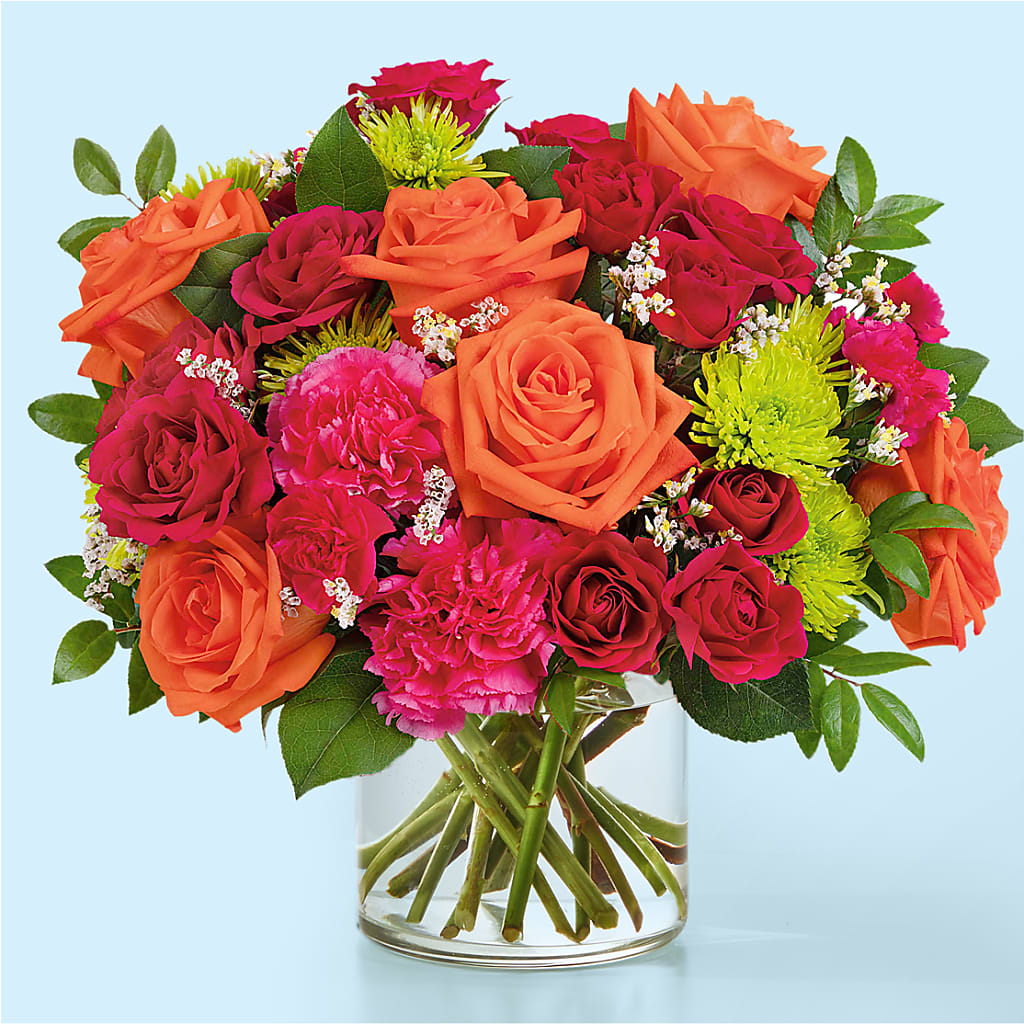 Colorful Carnival Bouquet – Serrano Flowers, Riverside CA