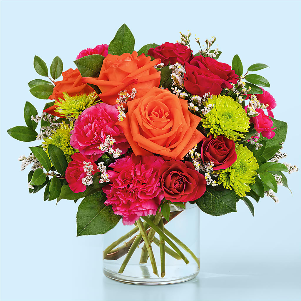 Colorful Carnival Bouquet – Serrano Flowers, Riverside CA