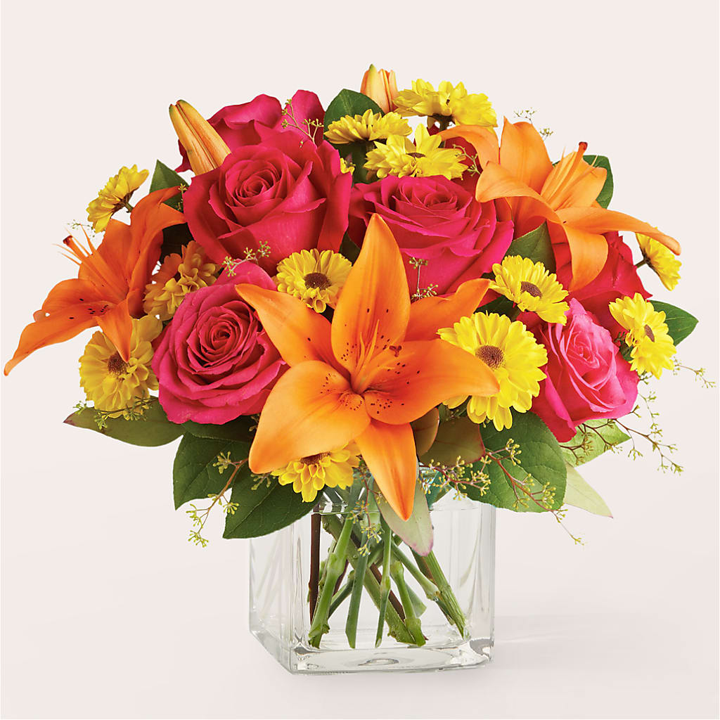 Neon Lights Bouquet – Serrano Flowers, Riverside CA
