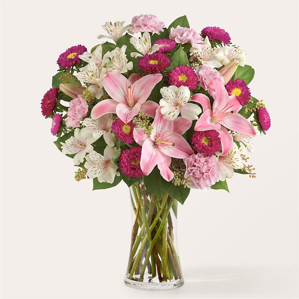 Feeling Fuchsia Bouquet – Serrano Flowers, Riverside CA