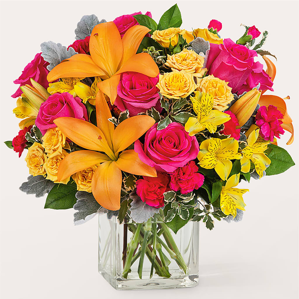 To the Tropics Bouquet – Serrano Flowers, Riverside CA