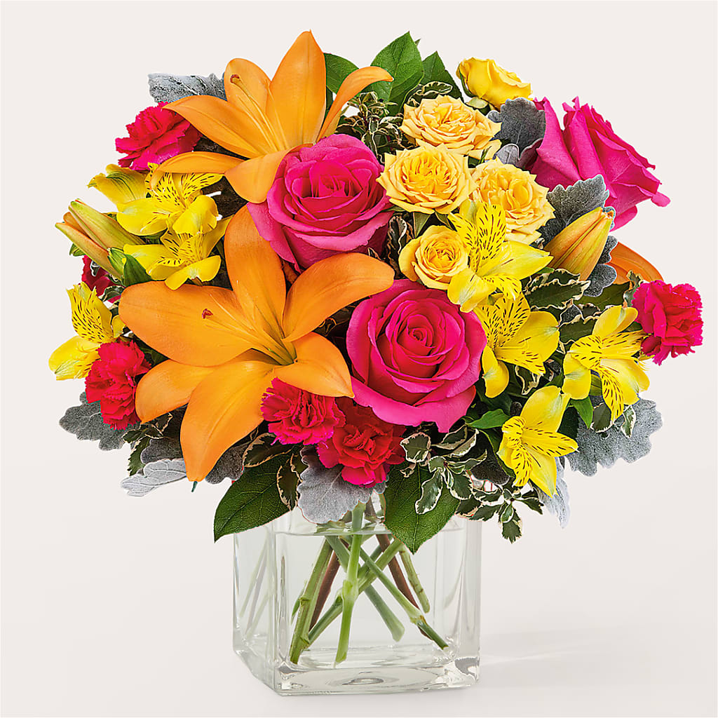 To the Tropics Bouquet – Serrano Flowers, Riverside CA