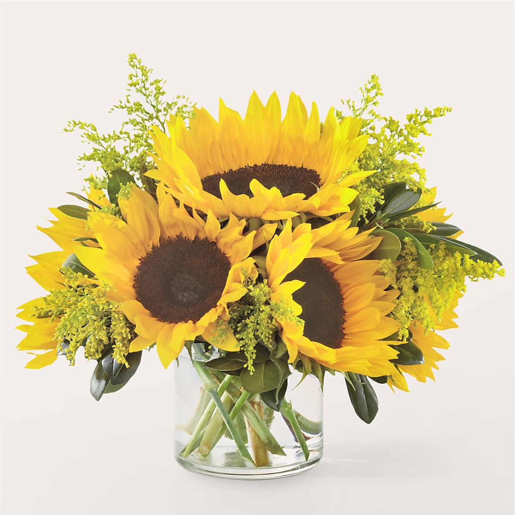 Beaming Sunflower Bouquet – Serrano Flowers, Riverside CA
