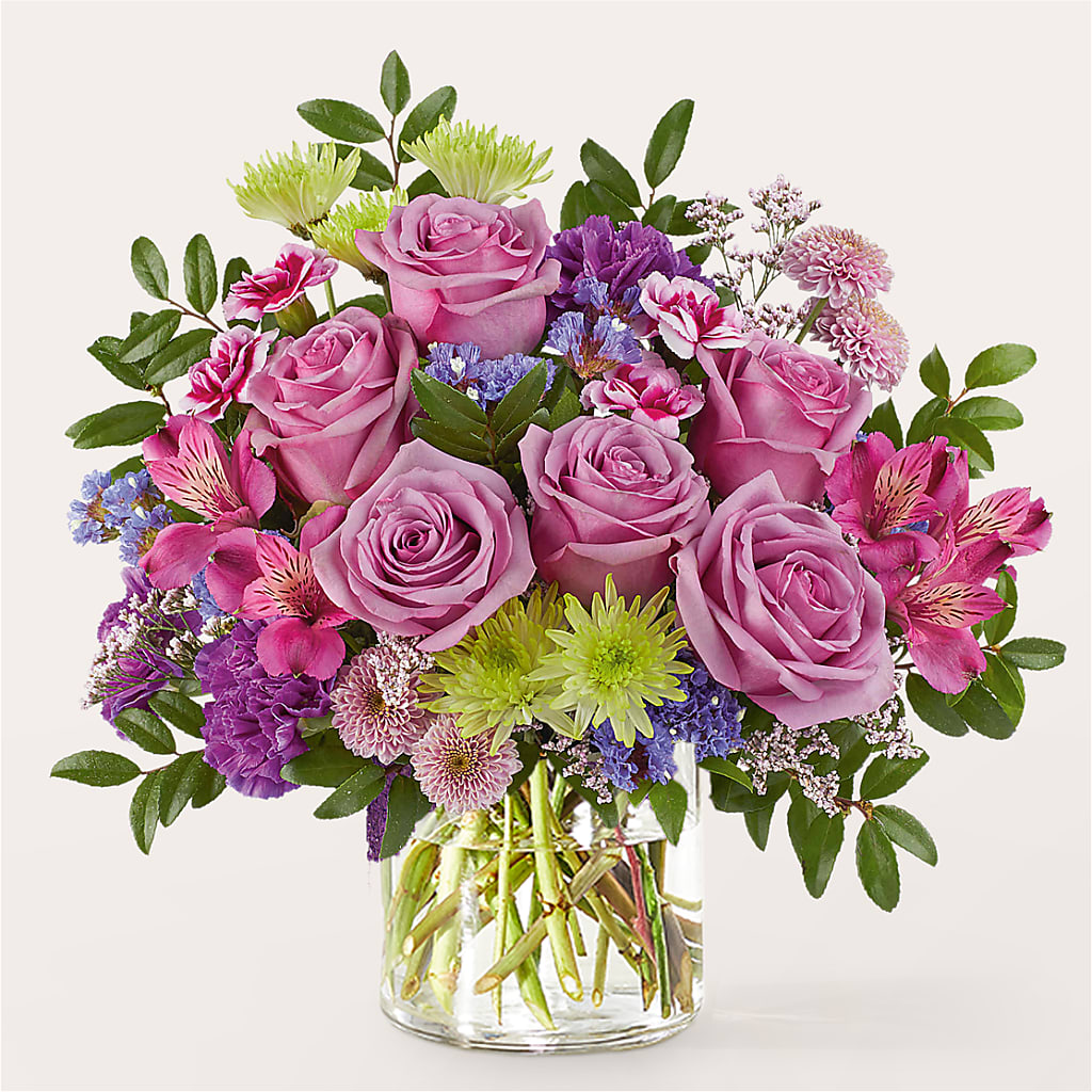 Glass Half Full Bouquet – Serrano Flowers, Riverside CA