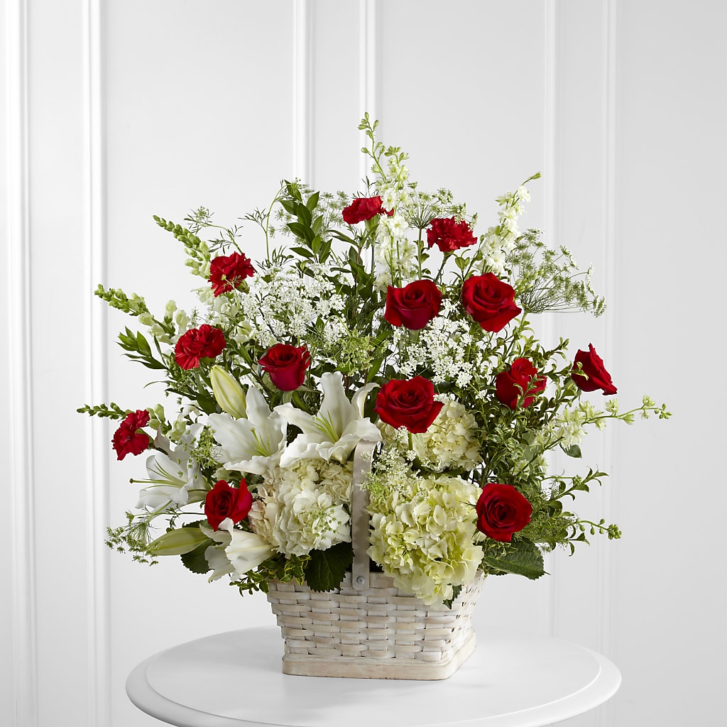 In Loving Memory Arrangement – Serrano Flowers, Riverside CA