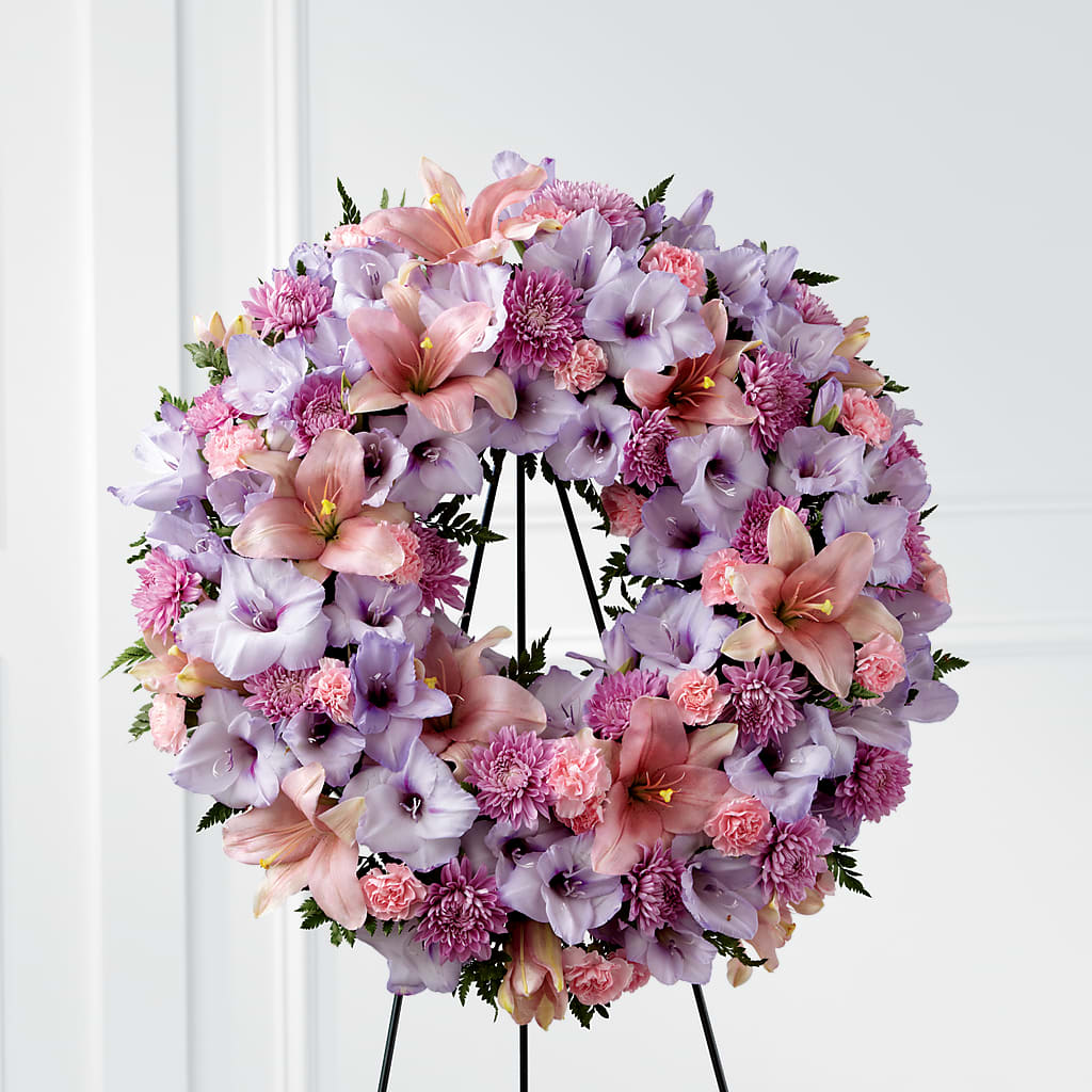 Beloved Friend Wreath – Serrano Flowers, Riverside CA