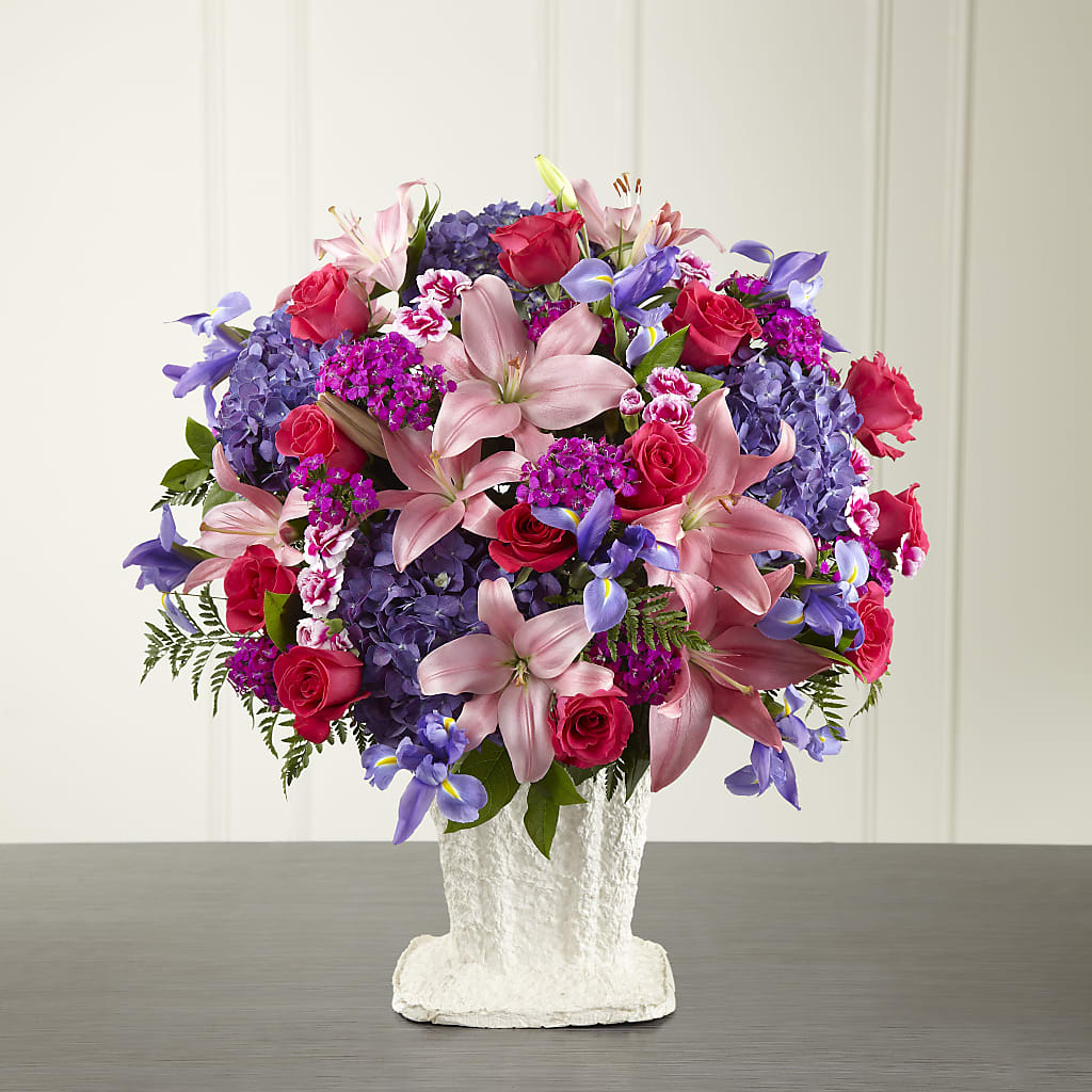 We Fondly Remember Arrangement – Serrano Flowers, Riverside CA