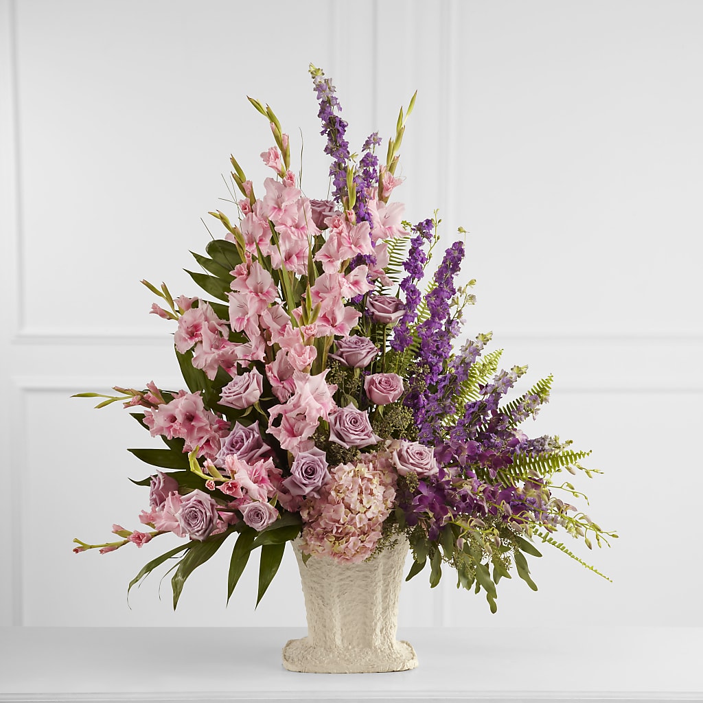 Flowing Garden Arrangement – Serrano Flowers, Riverside CA
