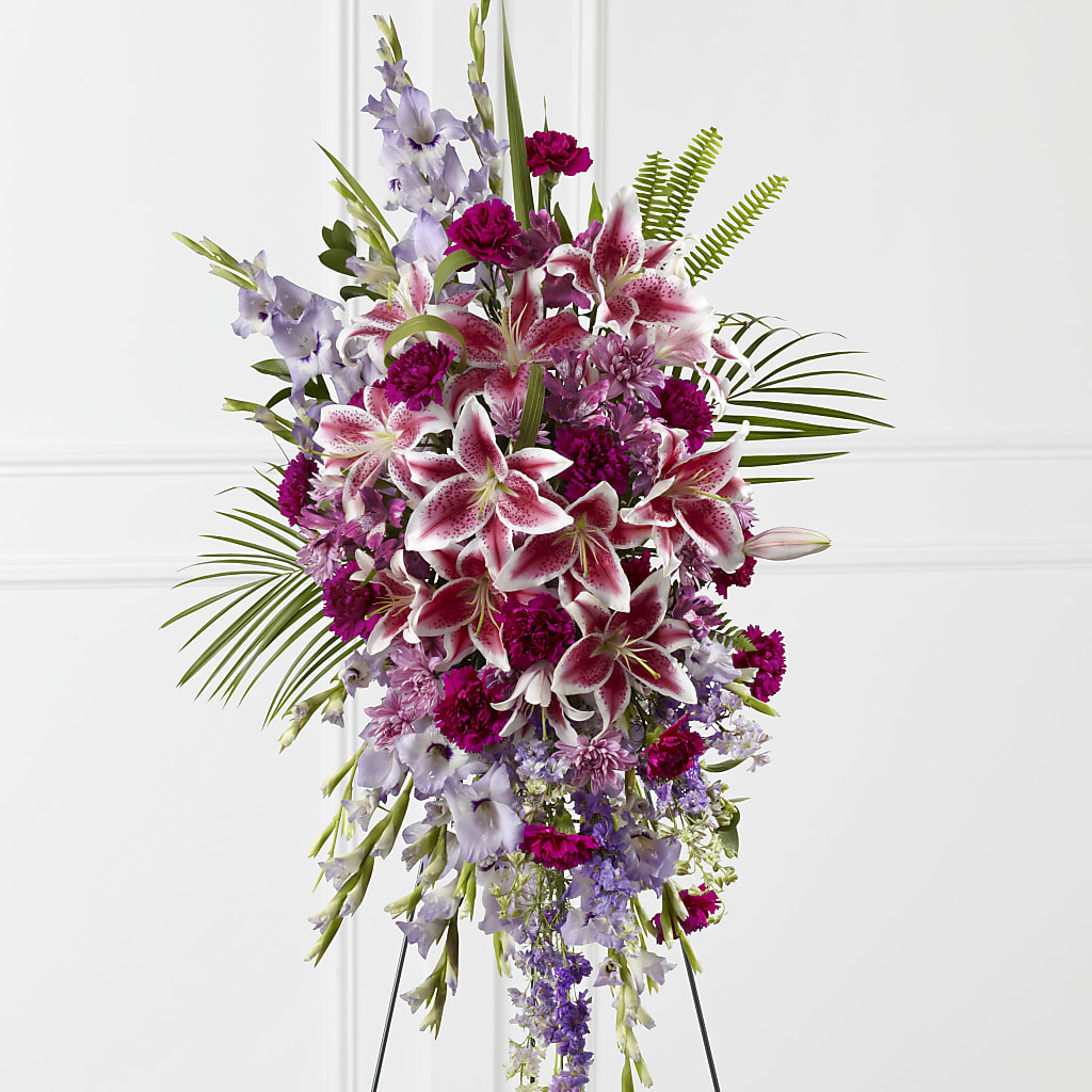 Tender Touch Standing Spray – Serrano Flowers, Riverside CA