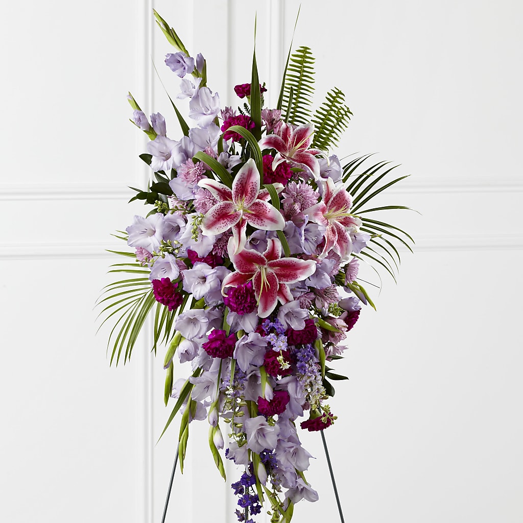 Tender Touch Standing Spray – Serrano Flowers, Riverside CA
