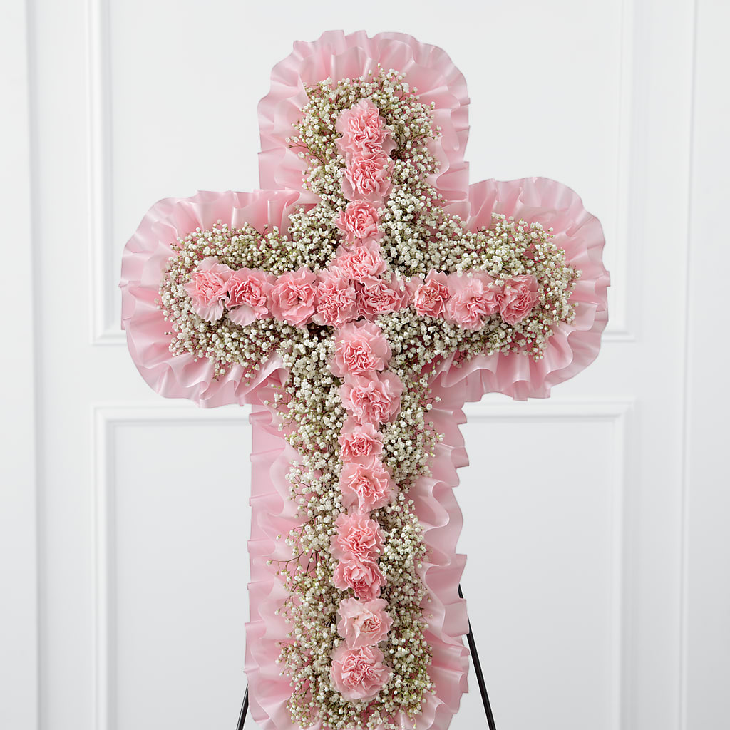 Angel's Cross Easel – Serrano Flowers, Riverside CA