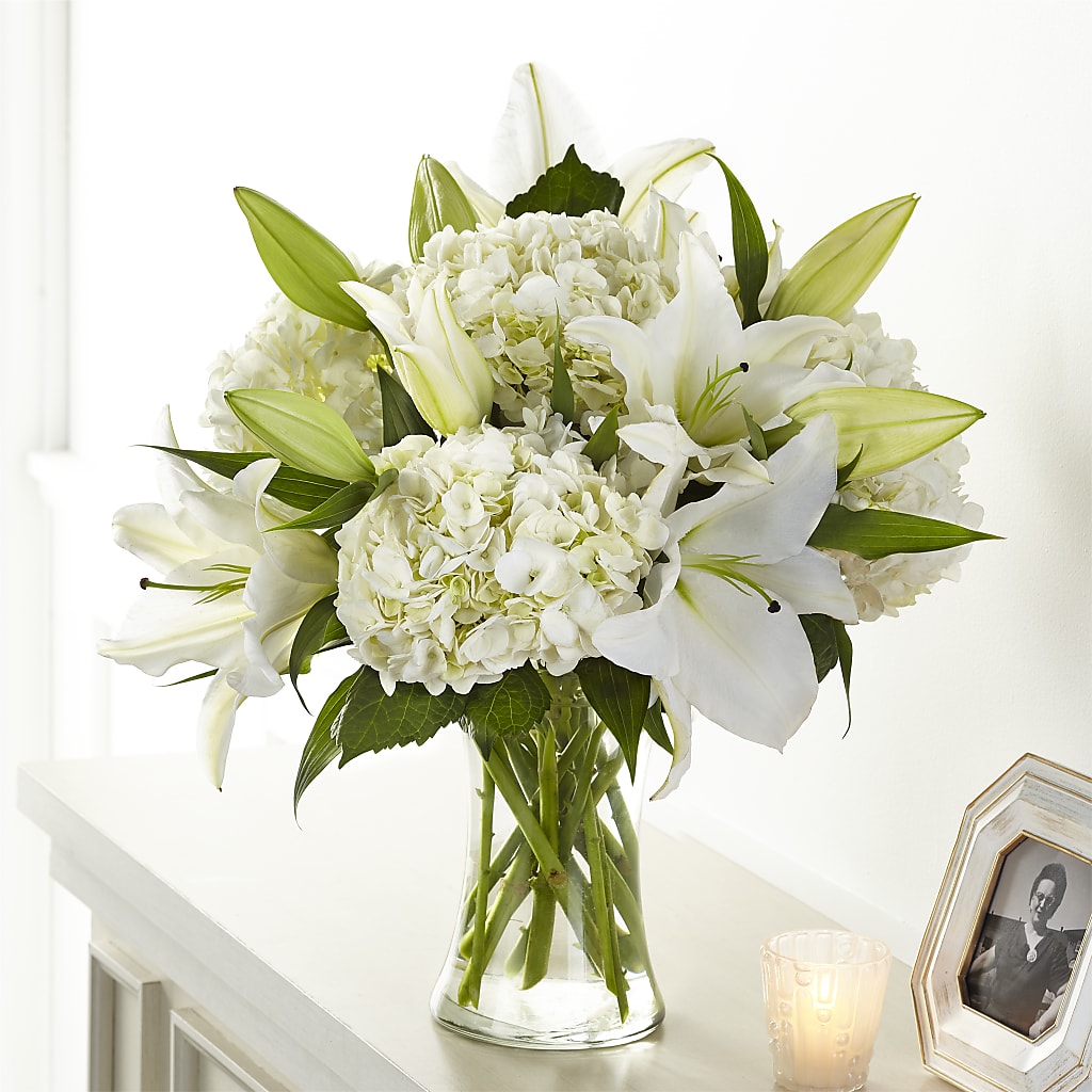 Compassionate Lily Bouquet – Serrano Flowers, Riverside CA
