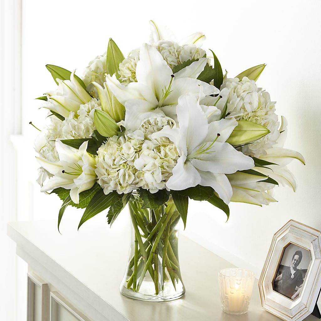 Compassionate Lily Bouquet – Serrano Flowers, Riverside CA