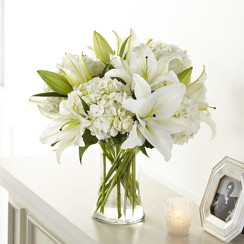 Compassionate Lily Bouquet – Serrano Flowers, Riverside CA