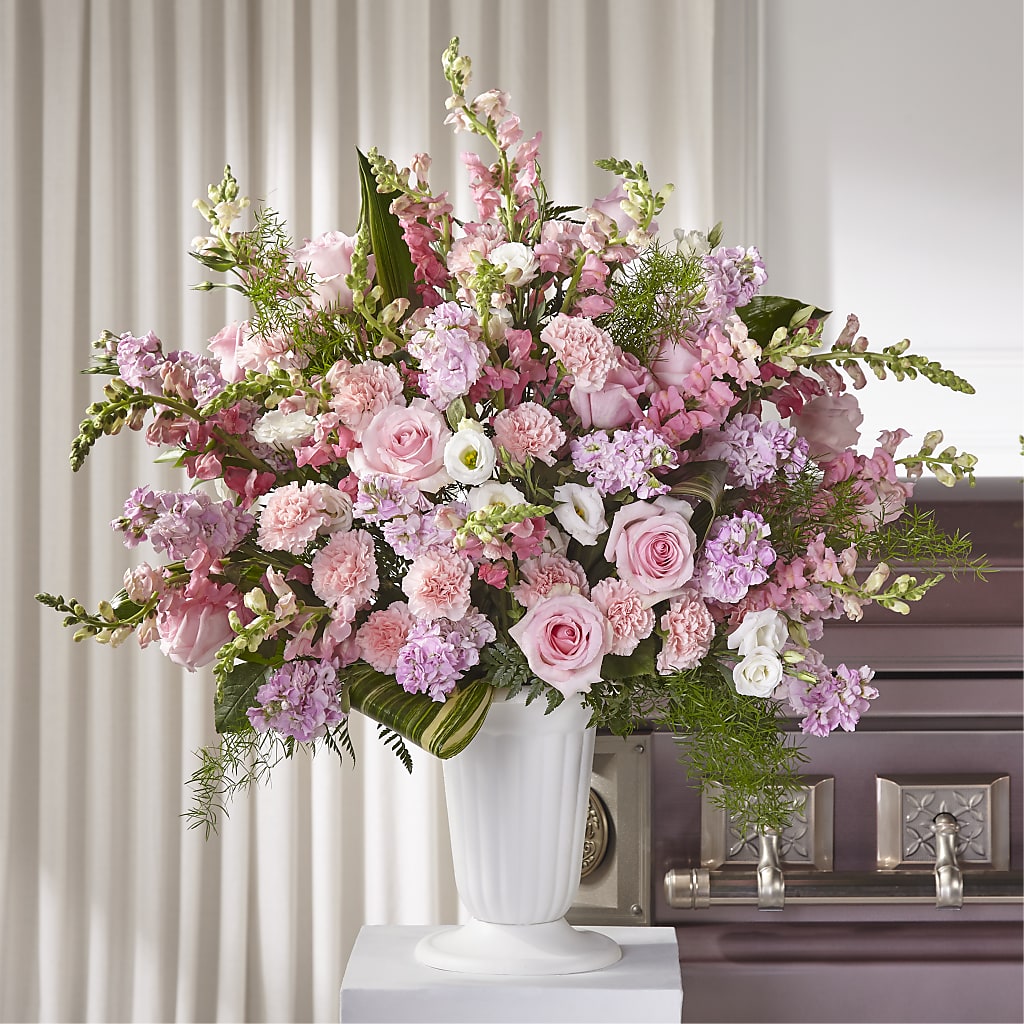 Divine Comfort Arrangement – Serrano Flowers, Riverside CA
