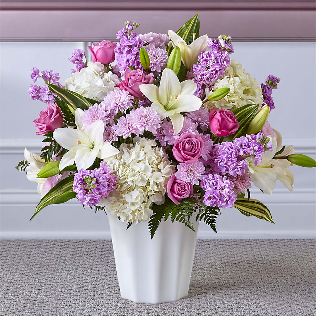 Heaven Sent Floor Basket – Serrano Flowers, Riverside CA
