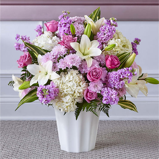 Heaven Sent Floor Basket – Serrano Flowers, Riverside CA