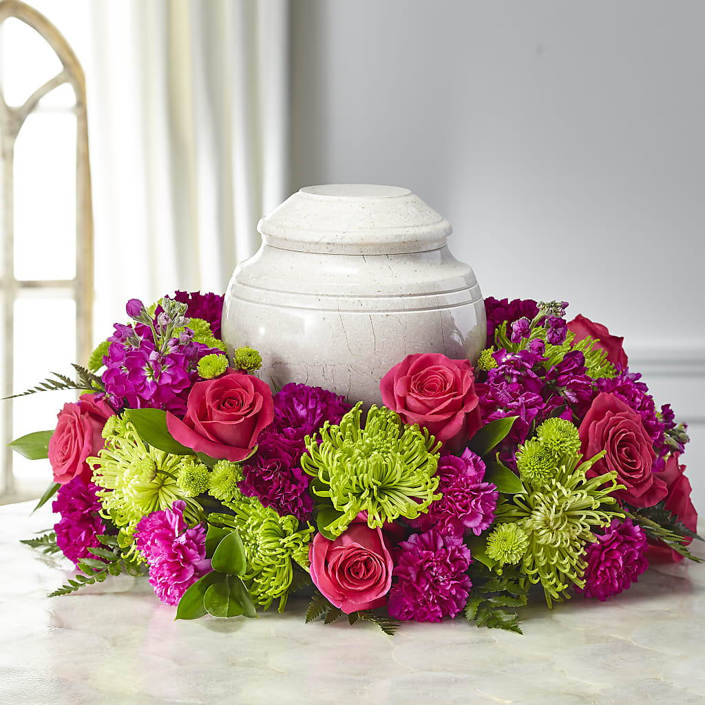 Hopeful Blessings Cremation Adornment – Serrano Flowers, Riverside CA