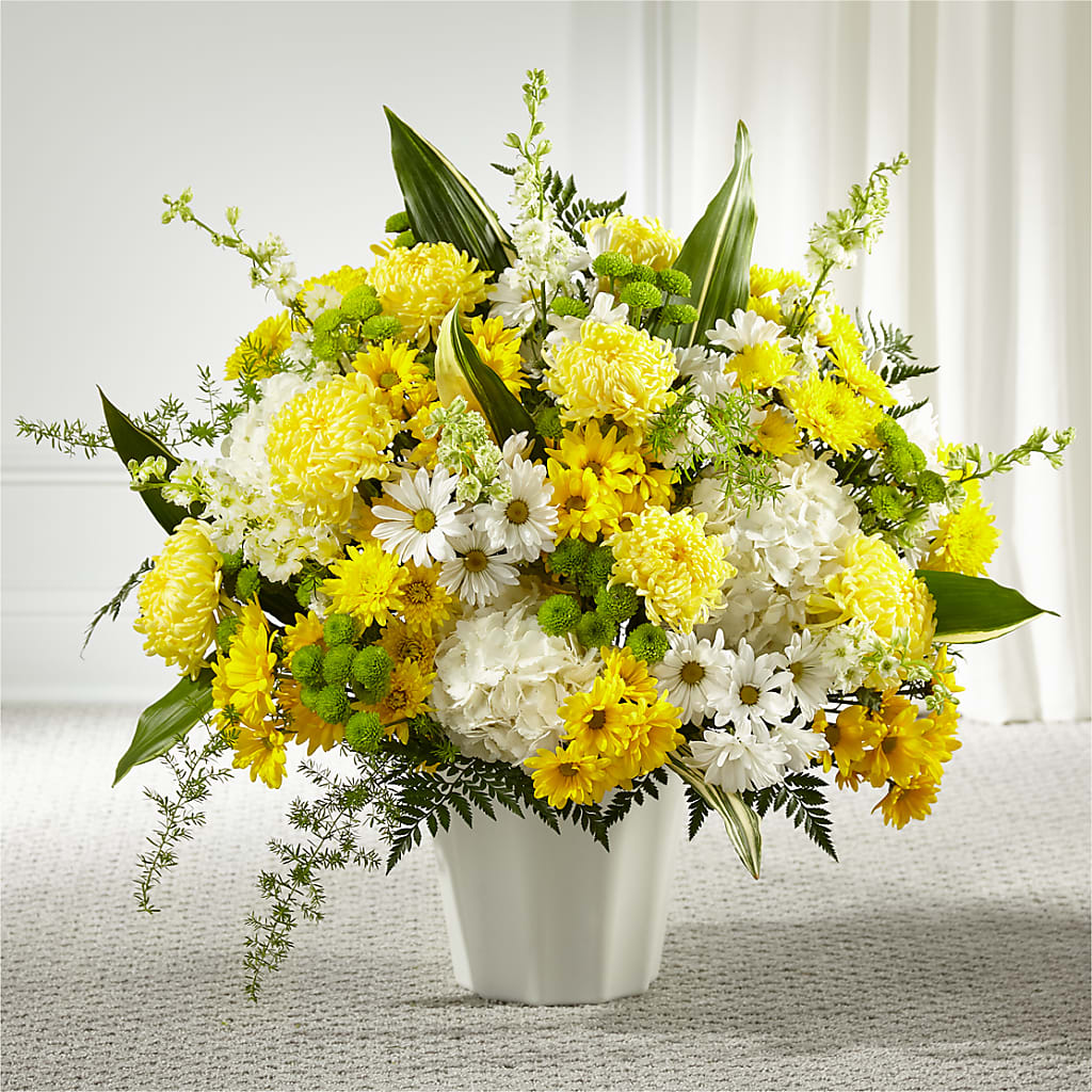Unity & Grace Floor Basket – Serrano Flowers, Riverside CA