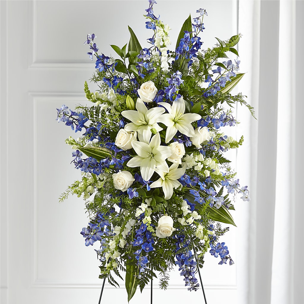 Faithful Friend Standing Spray – Serrano Flowers, Riverside CA