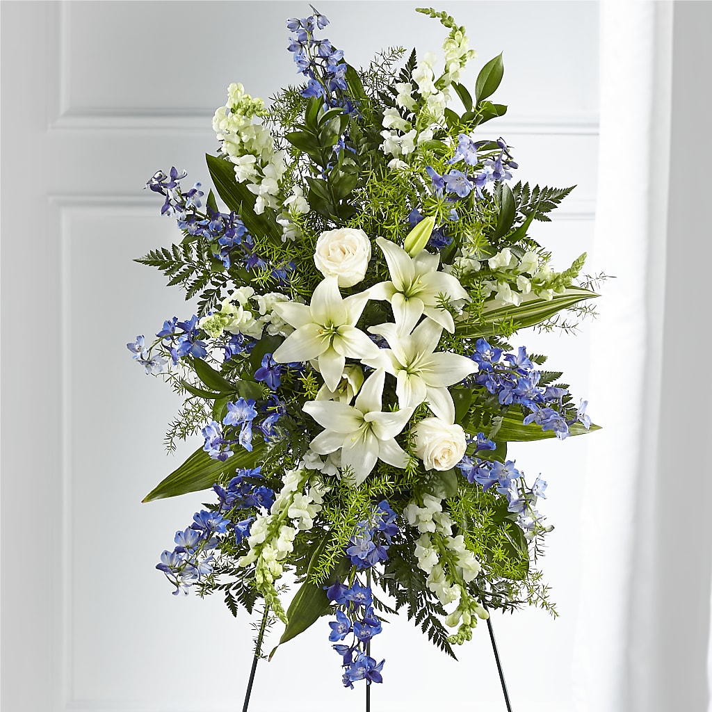 Faithful Friend Standing Spray – Serrano Flowers, Riverside CA