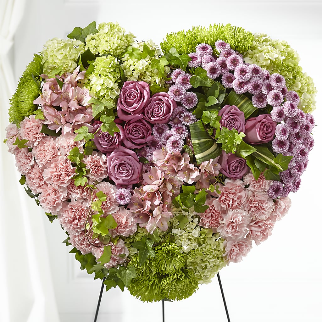 Heartwarming Standing Heart – Serrano Flowers, Riverside CA