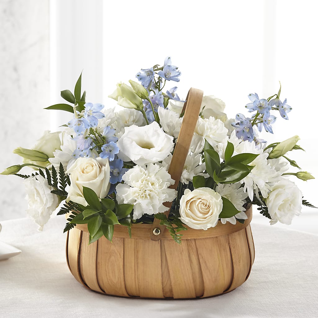 Sincerely Heartfelt Basket – Serrano Flowers, Riverside CA