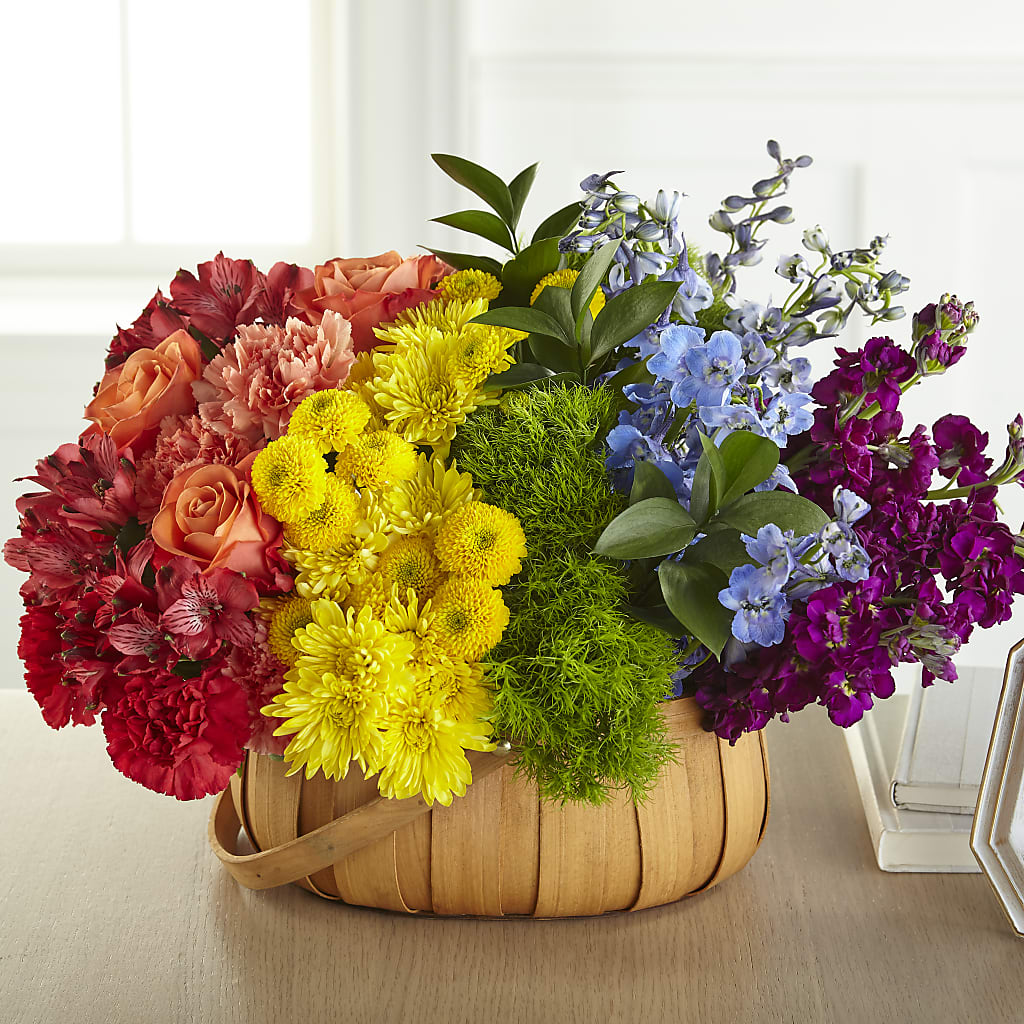 Prideful Basket – Serrano Flowers, Riverside CA