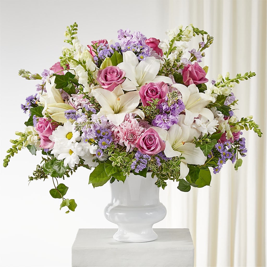 Remarkable Life Urn Arrangement – Serrano Flowers, Riverside CA