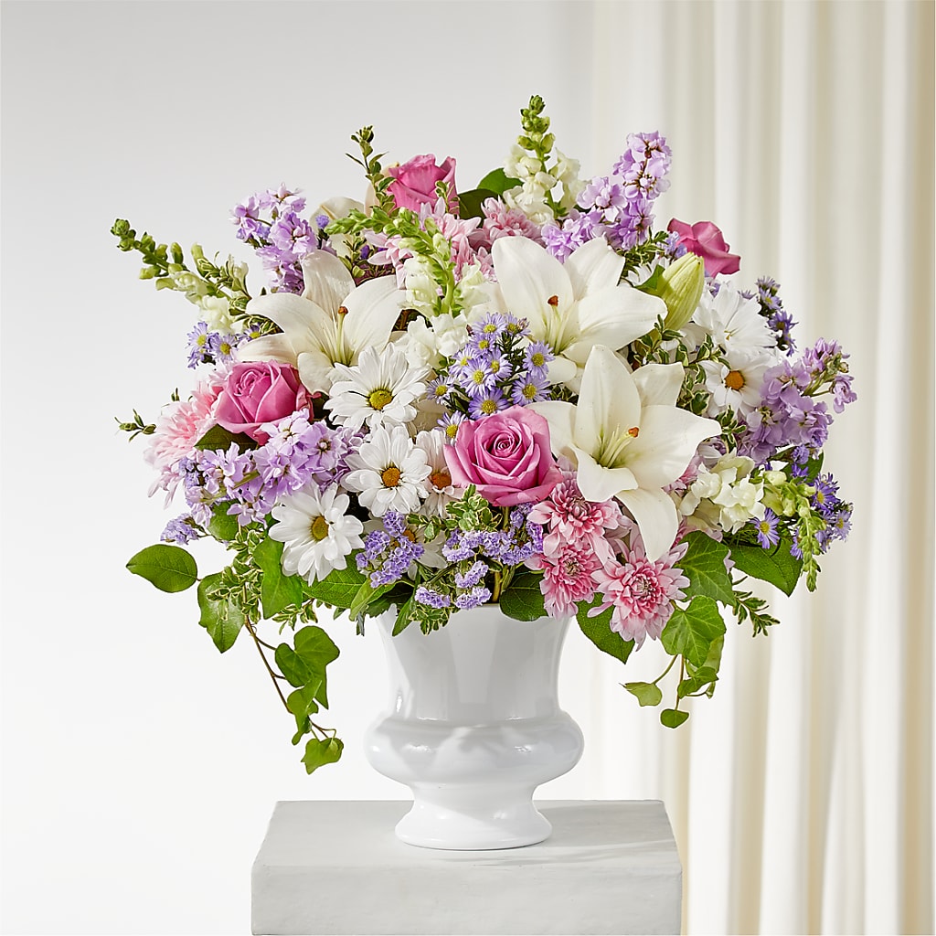 Remarkable Life Urn Arrangement – Serrano Flowers, Riverside CA