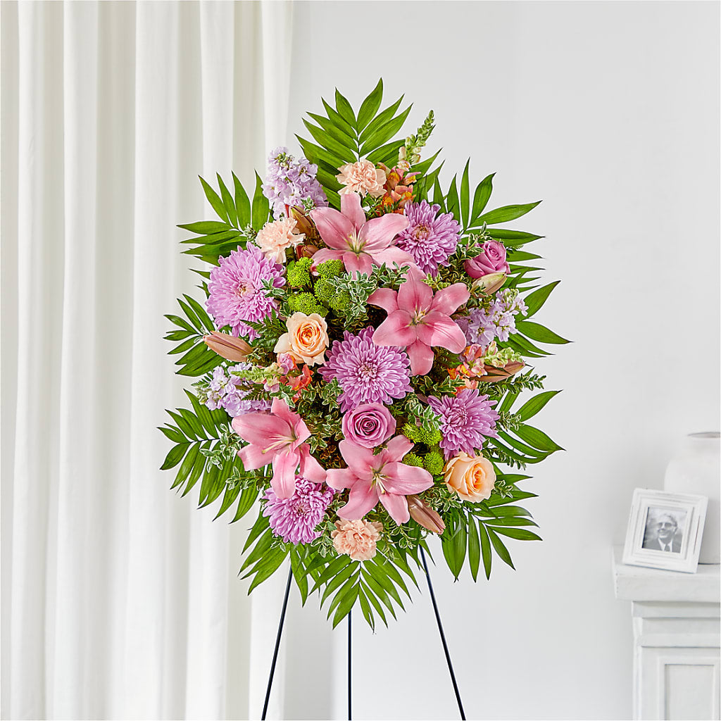 Love & Light Standing Spray – Serrano Flowers, Riverside CA