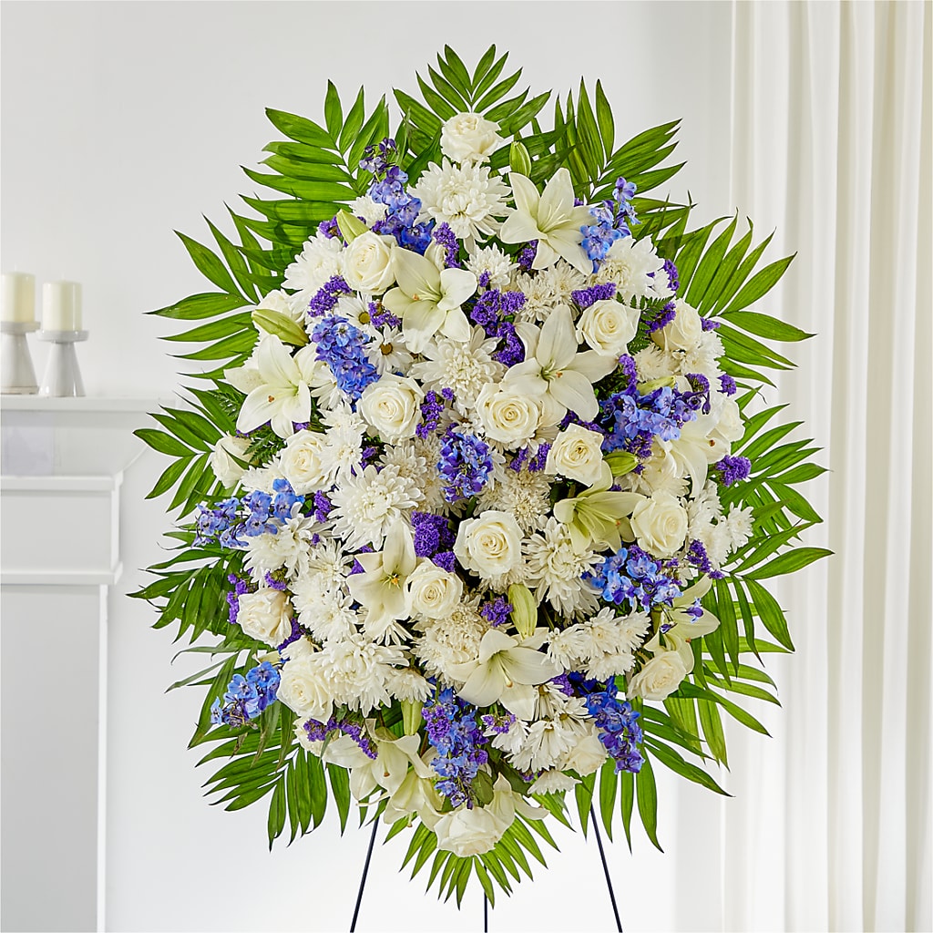 At Rest Standing Spray – Serrano Flowers, Riverside CA