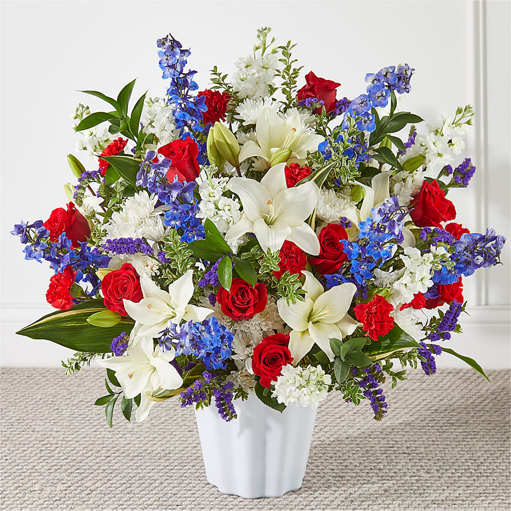 Consoled Floor Basket – Serrano Flowers, Riverside CA
