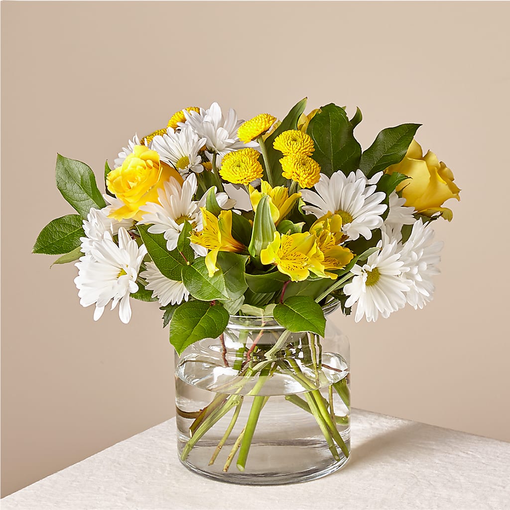 Sunny Sentiments Bouquet – Serrano Flowers, Riverside CA