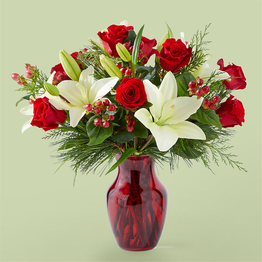 Evergreen Delight Bouquet – Serrano Flowers, Riverside CA