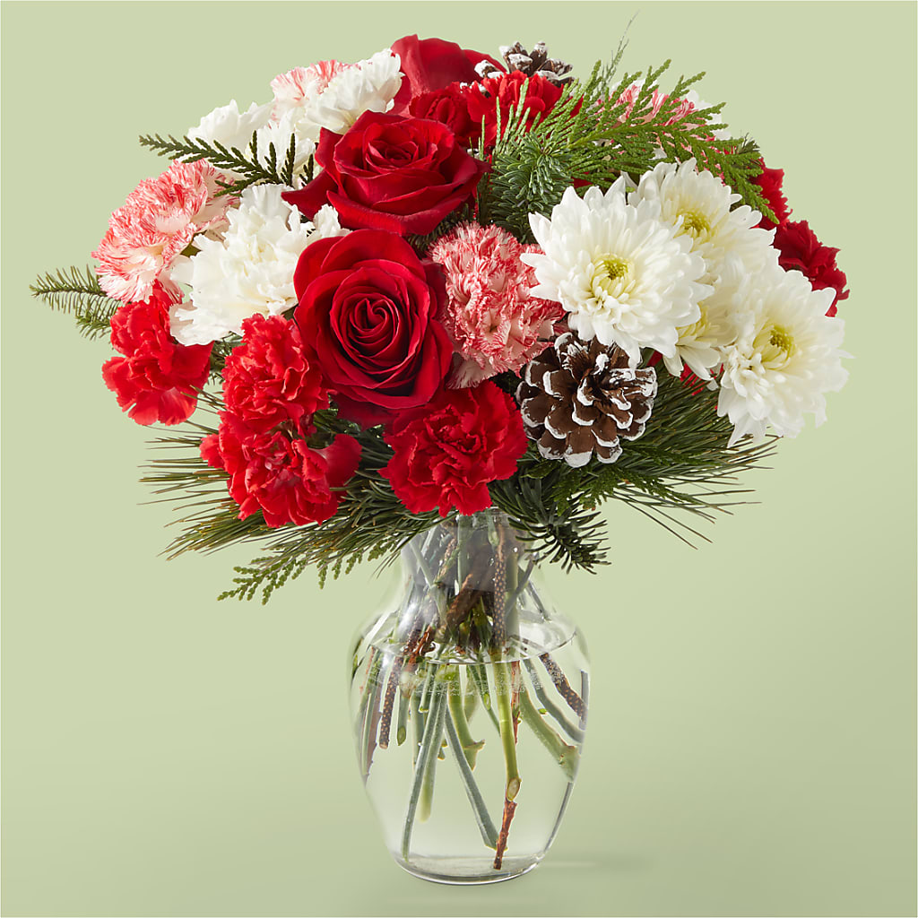 Candy Cane Lane Bouquet – Serrano Flowers, Riverside CA